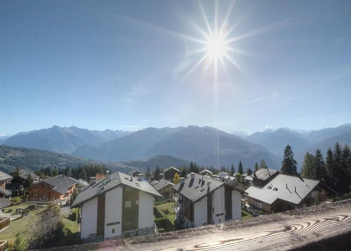 Gypaete 51 Proche Du Centre A Avec Vue Sur Les Alpes Apartmán Anzère