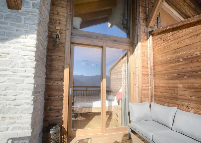 Gypaete 51 Proche Du Centre A Avec Vue Sur Les Alpes Anzère